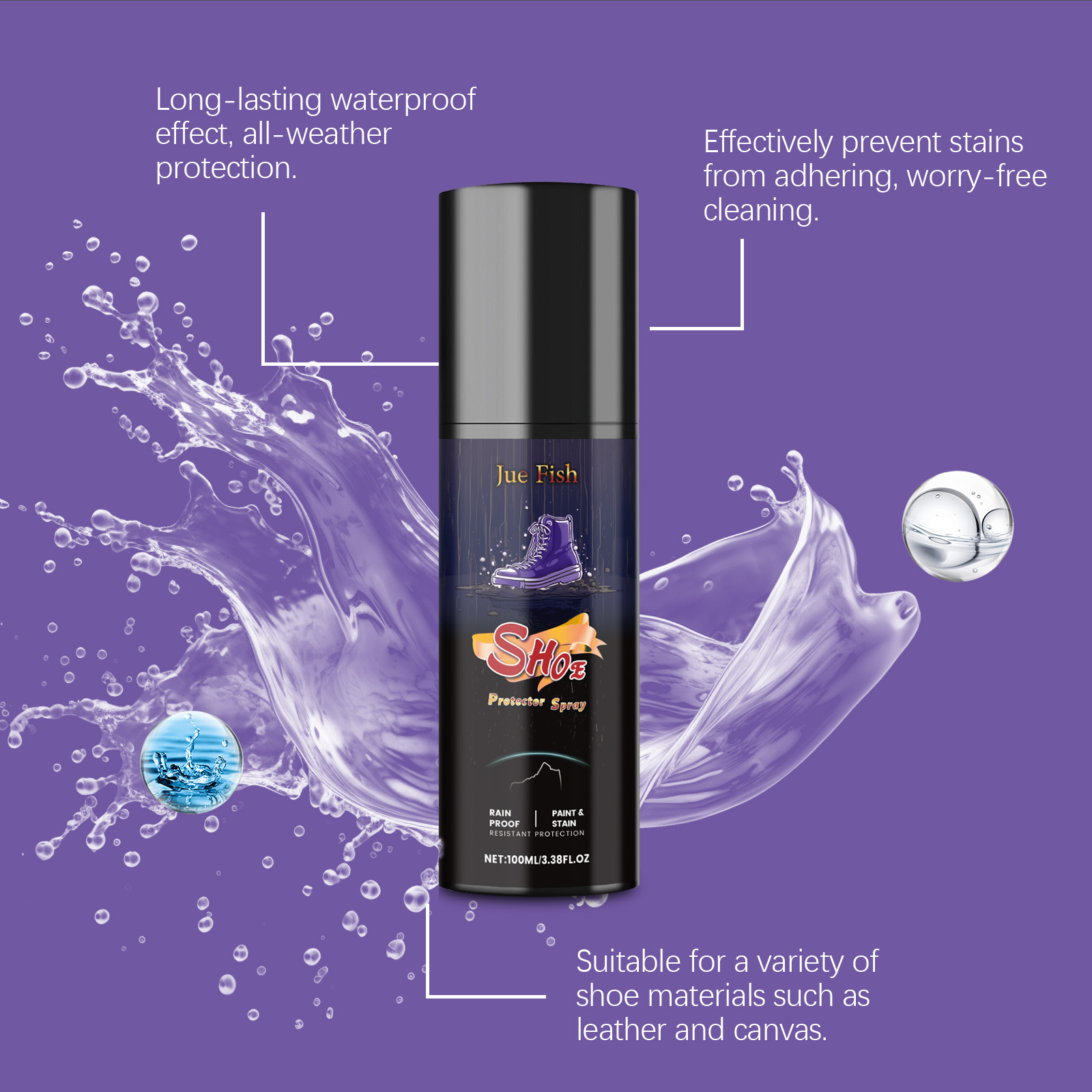 100ML Shoe Protector Spray Cle - огляд і ціна Sneaker Protector Spray