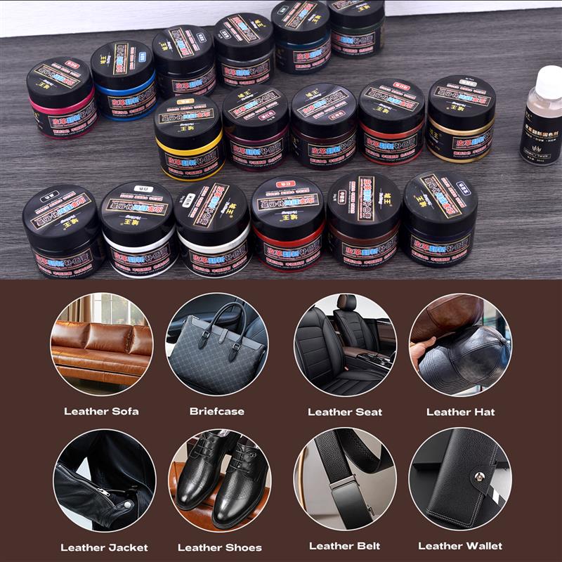 50ml Acrylic Leather Repair Pa - огляд і ціна Shoe Polish Cream