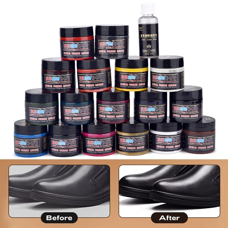 50g Leather Repair Paint Pigme - огляд і ціна Shoe Polish Cream