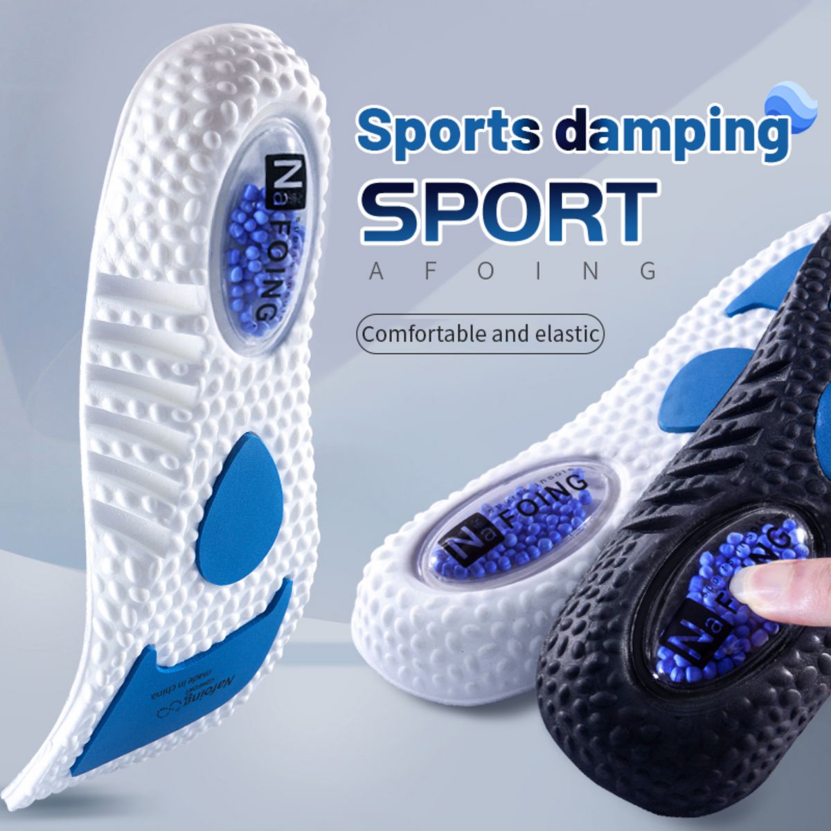 1Pair Upgrade Sports Shock Abs - огляд і ціна Sneaker Care Foam