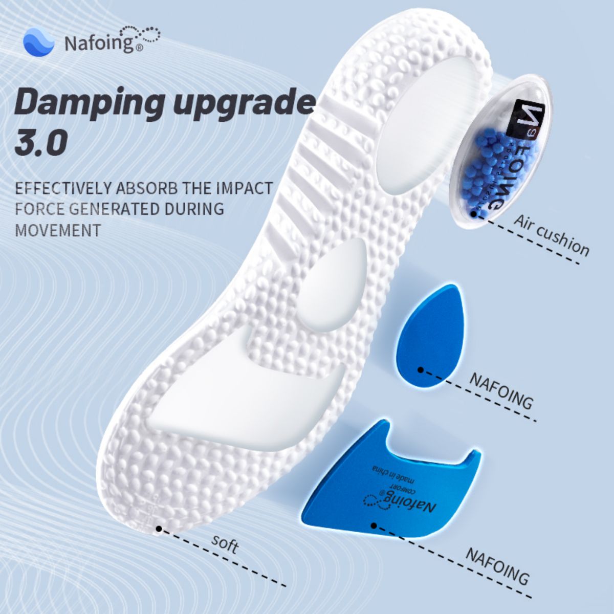1Pair Upgrade Sports Shock Abs - огляд і ціна Sneaker Care Foam
