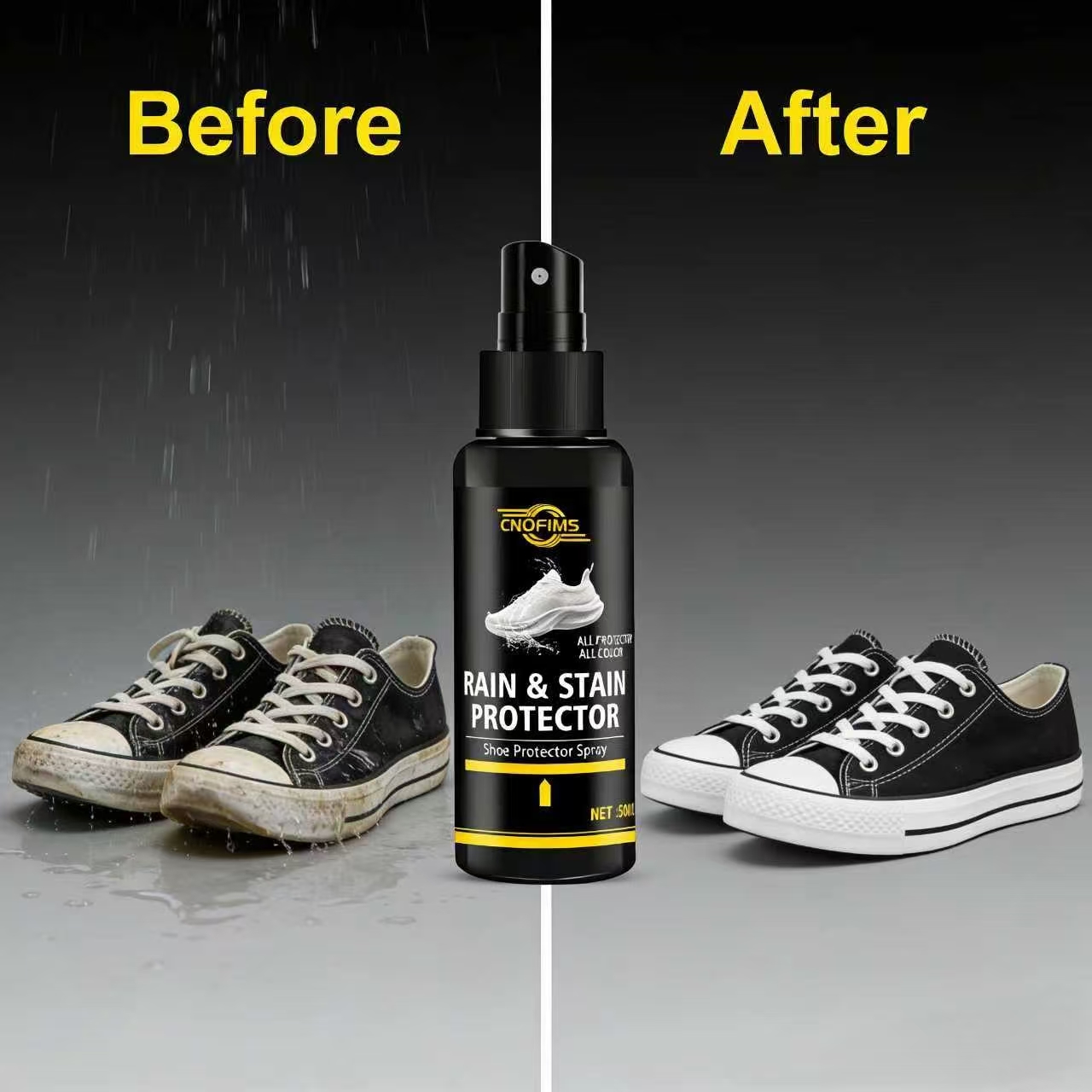 50ML Shoe Rain & Stain Protect - огляд і ціна Sneaker Protector Spray